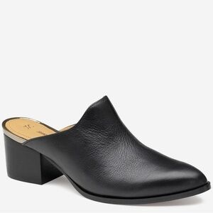 Johnston & Murphy trista mule black